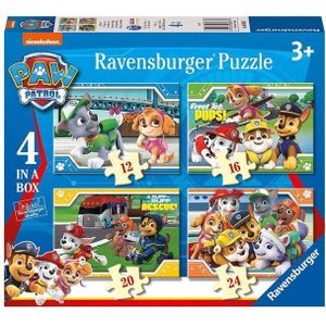Ravensburger - Paw Patrol - Legpuzzels - Karton - 4-in-1