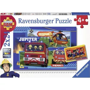 Ravensburger Puzzel Onze Held Sam – 3x49 Stukjes – Kinderpuzzel Vanaf 5 Jaar – Antireflectie – 18x18 Cm Per Puzzel