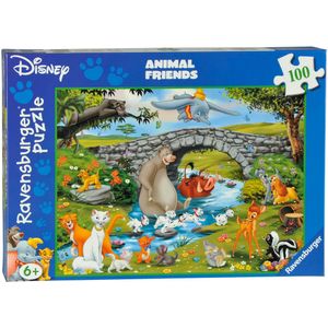 Ravensburger XXL Die Familie der Animal Friends Puzzle, 100 Teile