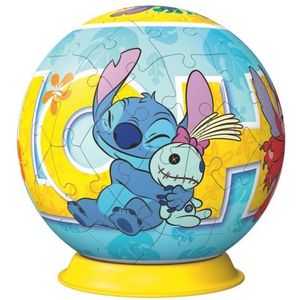 Ravensburger - Puzzle-Ball Disney Stitch - 3D Puzzelbal - 72 Stukjes
