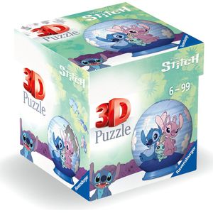 Ravensburger - Puzzle-Ball Disney Stitch - 3D-Puzzel - Kunststof