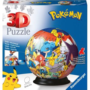 Ravensburger - Pokemon 3D Puzzelbal - Multicolor - Kunststof - 72 Stukken