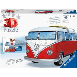 Ravensburger 3D-Puzzle Volkswagen Bus T1, 162 Puzzleteile, Made in Europe