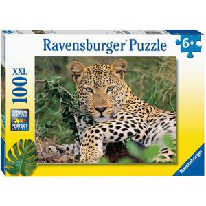 Luipaard Puzzel (100 XXL Stukjes)