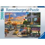 Romantische Avond in Parijs (2000 Stukjes) - Ravensburger Puzzel