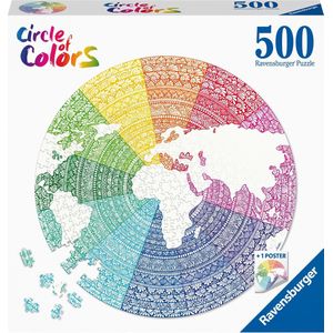 Circle of Colors Mandala Puzzel (500 stukjes)