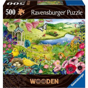 Wild Garden Wooden Puzzle (500 Pieces)