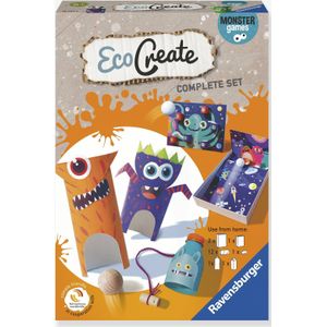Ravensburger EcoCreate Midi Monster Games - Hobbypakket - Knutselen met oude verpakkingen