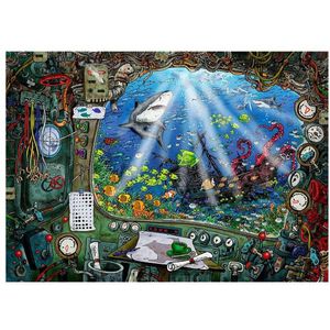 Ravensburger - Escape 4 Submarine - Puzzel - Multi - Karton