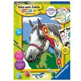 Ravensburger Malen-nach-Zahlen Stolzes Turnierpferd mehrfarbig