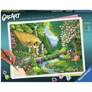 CreArt Schilderen op Nummer - Cottage Garden