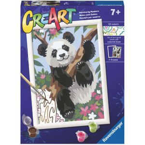 Ravensburger CreArt Playful Panda - Schilderen op nummer voor kinderen