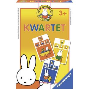 Ravensburger Nijntje Kwartet - Geschikt voor kleuters vanaf 3 jaar - 2-4 spelers