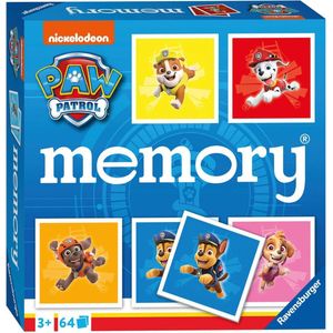 Ravensburger - Paw Patrol - Geheugen Game - Multicolor - 72 Kaarten