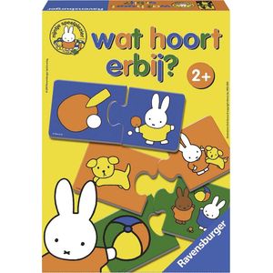 Ravensburger - Nijntje Wat Hoort Erbij? - Kinderspel