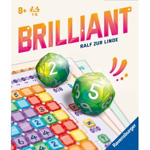 Ravensburger - Brilliant - Tactisch Dobbelspel - Kleurrijk - Strategie - Geluk