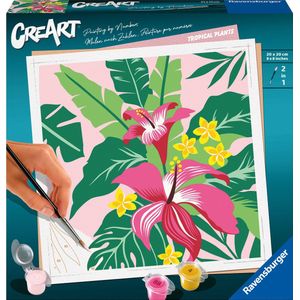 Ravensburger CreArt Schilderen op Nummer Tropische Planten