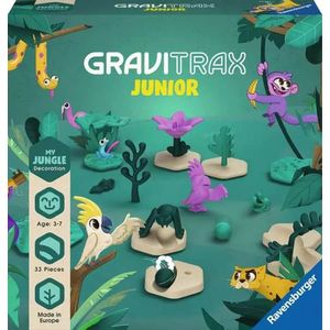 Ravensburger - GraviTrax Junior - Uitbreiding Jungle - Konstruktiespeelgoed