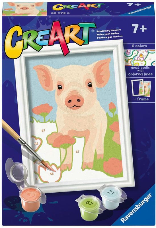 Ravensburger CreArt Cute Piglet Ravensburger