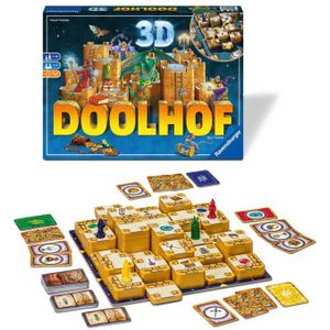 Ravensburger Doolhof 3D - Gezelschapsspel voor tovenaars en heksen - Speel met 2-4 spelers