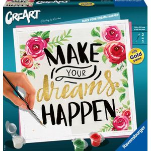 Ravensburger creart schilderen op nummer make your dreams happen