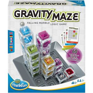 ThinkFun - Gravity Maze - Bordspel - Logisch - 60 Uitdagingen
