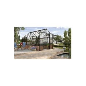 Vitavia Broeikas Cassandra Maat 9900 Geanodiseerd Aluminium Zwart Gehard Veiligheidsglas (esg) 3mm