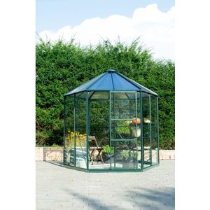 Vitavia Broeikas Hera Maat 4500 Geanodiseerd Aluminium Smaragd Gehard Veiligheidsglas (esg) + Polycarbonaat (hkp) 6mm