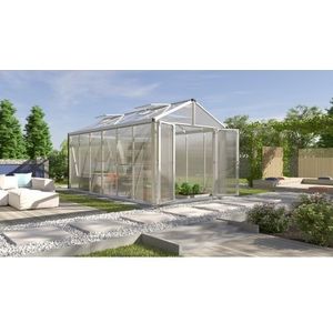 Vitavia Broeikas Zeus Comfort Maat 11900 Geanodiseerd Aluminium Polycarbonaat Beglazing 10mm