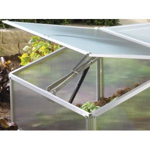 Dachfensterheber 'Univent' für Frühbeete 'Gaia', 'Ida', 'Styx', 'Osiris' aluminium eloxiert - Vitavia