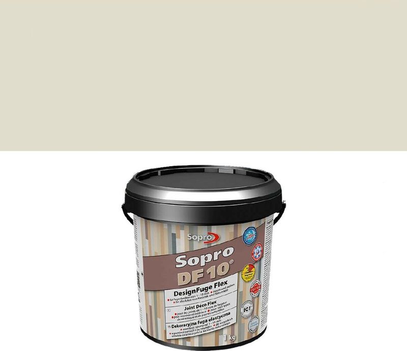 Sopro DF 10 Voegmortel - Flexibel - Zilvergrijs - 1kg