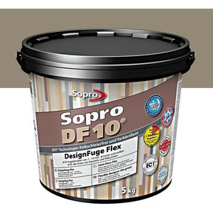 Sopro DF10 Voegmortel Designvoeg Flex 5 Kg Zandgrijs Nr 18