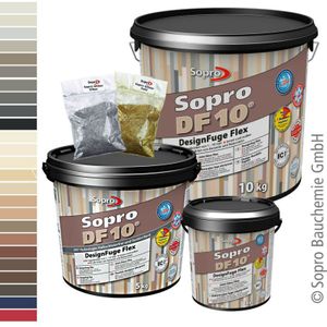 Sopro - DF 10 - Voegmortel - Steengrijs - 5kg
