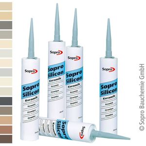 Sopro - Silicone Kit - 310ml - Basalt nr. 64 - Schimmelwerend