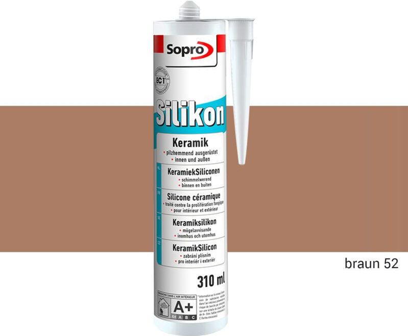 Sopro - Silicone Kit - Bruin - 310ml - Schimmelwerend