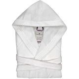 Tom Tailor - Badjas - Wit - Velours