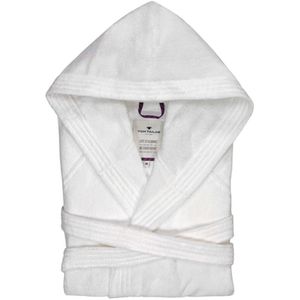 Tom Tailor - Badjas - Wit - Velours