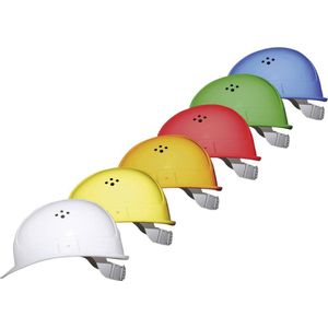 Voss Helme - 2681-WH PE-Veiligheidshelm 6-punts EN 397 - Wit