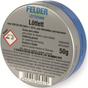 Felder - Soldeervet - 50 g - Voor Zachtsolderen