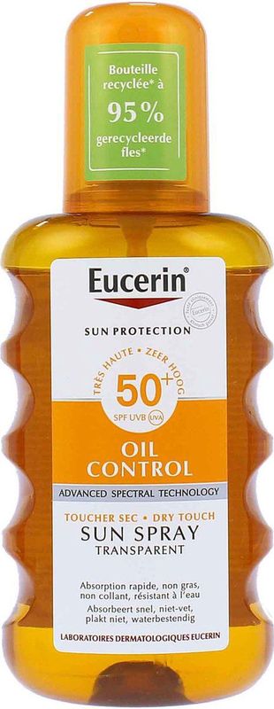 Eucerin Zonnebrandcrème Eucerin Zonnebrand Transparant SPF50