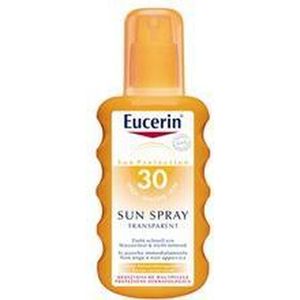 Eucerin Sensitive Protect Sun Spray Transparent LSF 30, 200 ml Oplossing