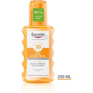 Eucerin Zonnebrandspray Oil Control Transparant SPF30 200 ml