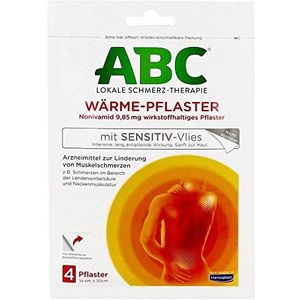 Beiersdorf AG - ABC Warmtepleister - Kleurloos - 4 Stuks