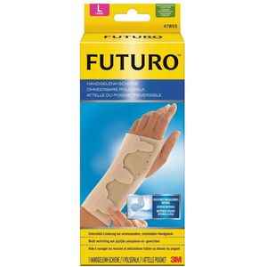 FUTURO Classic polsrail, aan beide zijden draagbaar, latexvrij, maat L, 19,0-22,9 cm