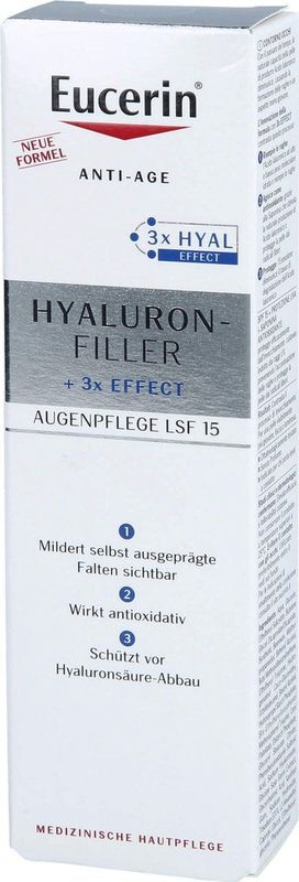Eucerin - HYALURON-FILLER - Oogzorg - 15 ml - Hyaluronzuur