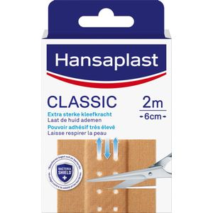 Hansaplast Classic Pleisters - Wondpleisters - Wondverzorging - 2m x 6cm