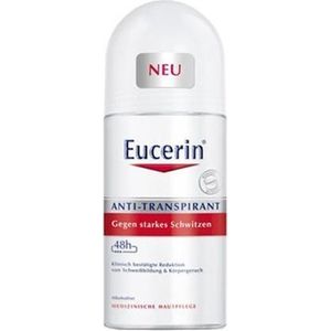 Eucerin - Anti-Transpirant Roll-on - 50 ml - Uniseks - Zonder Alcohol