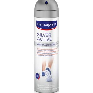 Hansaplast Voetdeodorant anti transpirant Silver Active