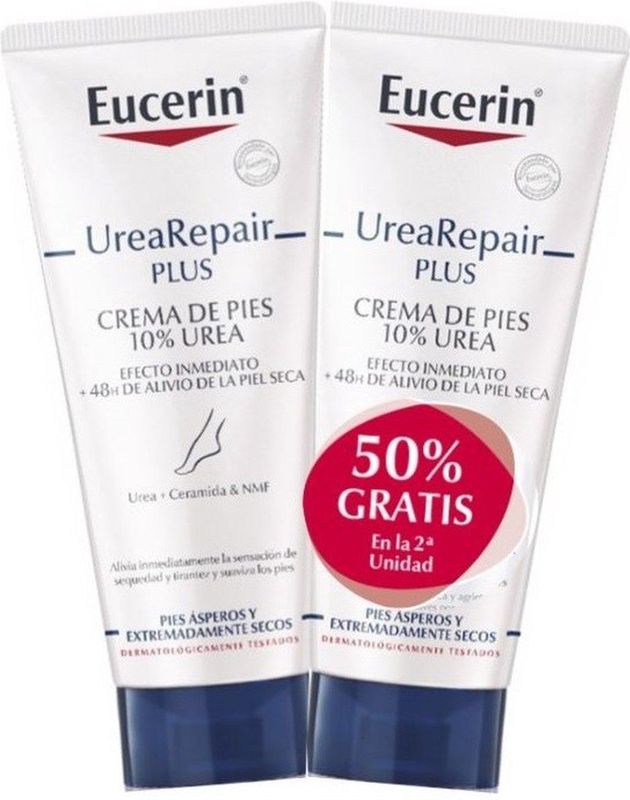 UREAREPAIR Plus Voetcrème 10% Urea - Verpakking van 2 x 100 ml