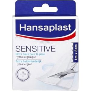 Hansaplast Sensitive 1 m x 8 cm